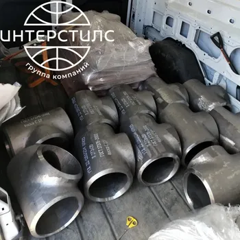 Стальной тройник равнопроходной 76 мм 10 мм 09Г2С ГОСТ 17376-2001 купить в Сочи
